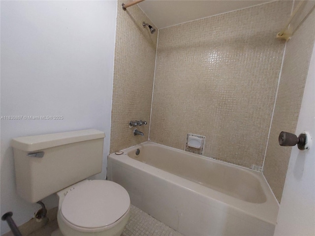 1351 NE Miami Gardens Dr Unit 513E, Miami, FL 33179 - bathroom featuring tub / shower combination and toilet
