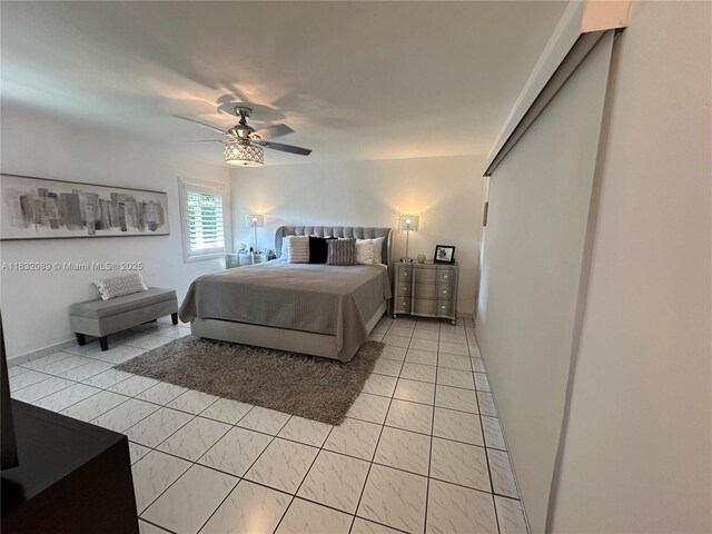 8821 SW 87th St, Miami, FL 33173 - bedroom featuring a ceiling fan