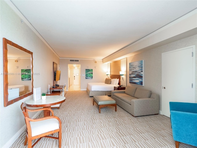 18001 Collins Ave Unit 1107, Sunny Isles Beach, FL 33160 - living room with baseboards and carpet