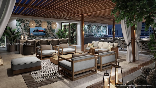 501 SE 6th Ave Unit 611, Fort Lauderdale, FL 33301 - lobby featuring a wall of windows