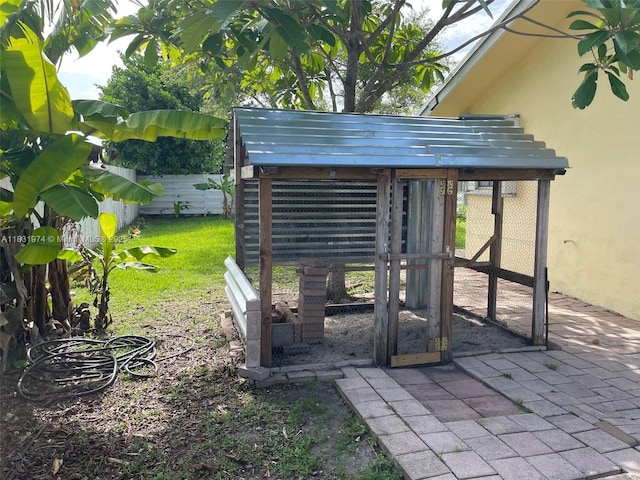 14409 SW 141st Pl, Miami, FL 33186 - view of yard featuring exterior structure and an outdoor structure