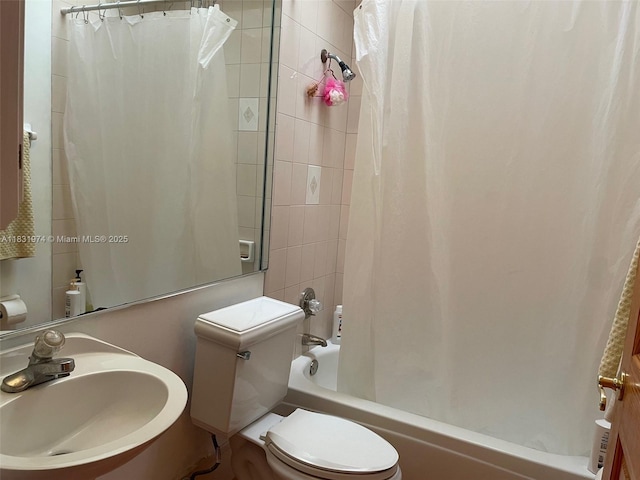 14409 SW 141st Pl, Miami, FL 33186 - bathroom featuring a sink and shower / bath combo