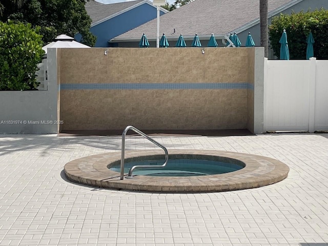 14409 SW 141st Pl, Miami, FL 33186 - view of pool with a community hot tub