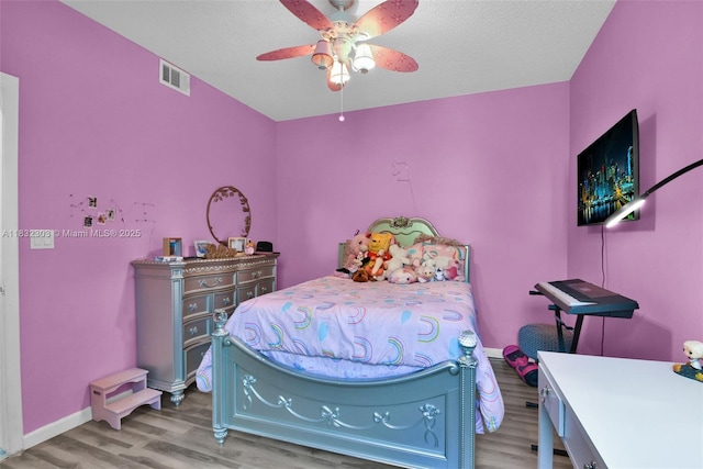 1419 Avon Ln Unit 216, North Lauderdale, FL 33068 - bedroom featuring light wood-type flooring and ceiling fan