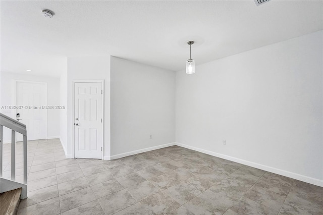 5013 Vulcan Way, Davie, FL 33314 - tiled spare room with a smoke detector and baseboards