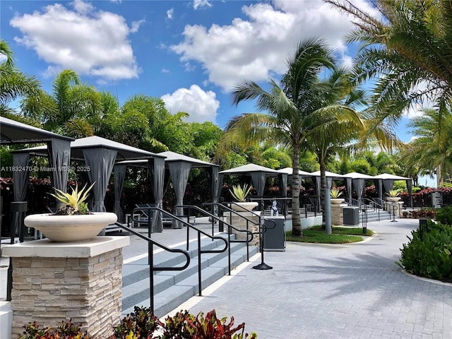 8031 NW 104th Ave Unit 21, Doral, FL 33178 - view of property's community featuring a gazebo
