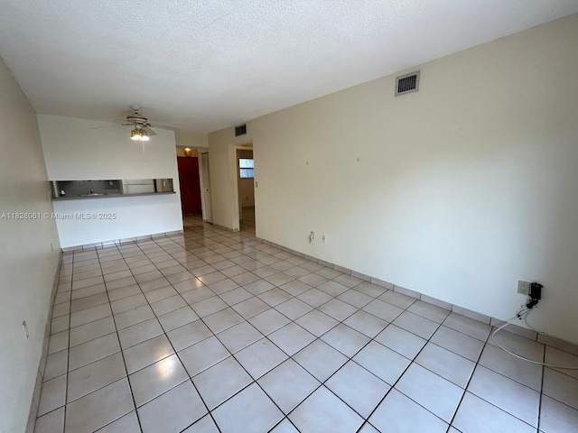 3181 SW 13th St Unit 401, Miami, FL 33145 - empty room featuring ceiling fan and light tile patterned floors