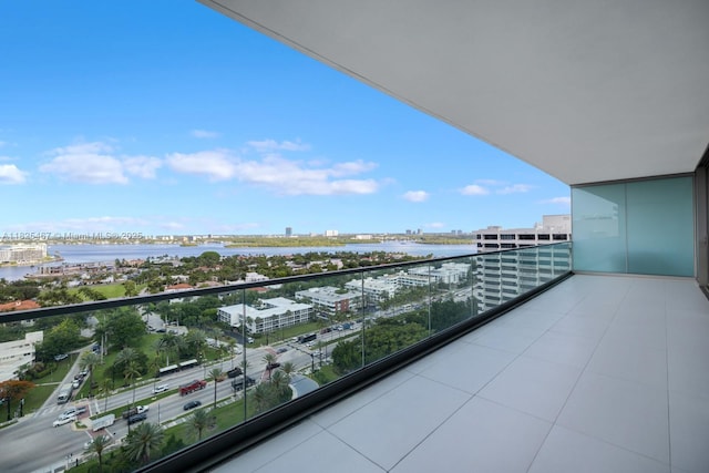 10201 Collins Ave Unit 1802, Bal Harbour, FL 33154 - balcony featuring a view of city and a water view