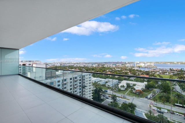 10201 Collins Ave Unit 1802, Bal Harbour, FL 33154 - balcony featuring a view of city