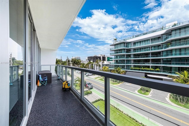 9940 W Bay Harbor Dr Unit 4B-S, Bay Harbor Islands, FL 33154 - balcony with grilling area