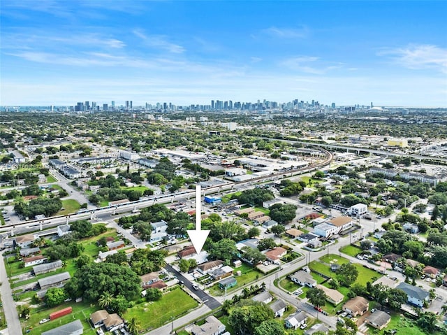 2788 NW 48th St, Miami, FL 33142 - view of property location with city skyline