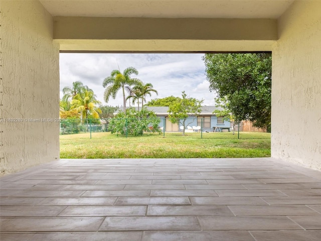 581 SW 169th Way, Weston, FL 33326 - deck featuring a yard