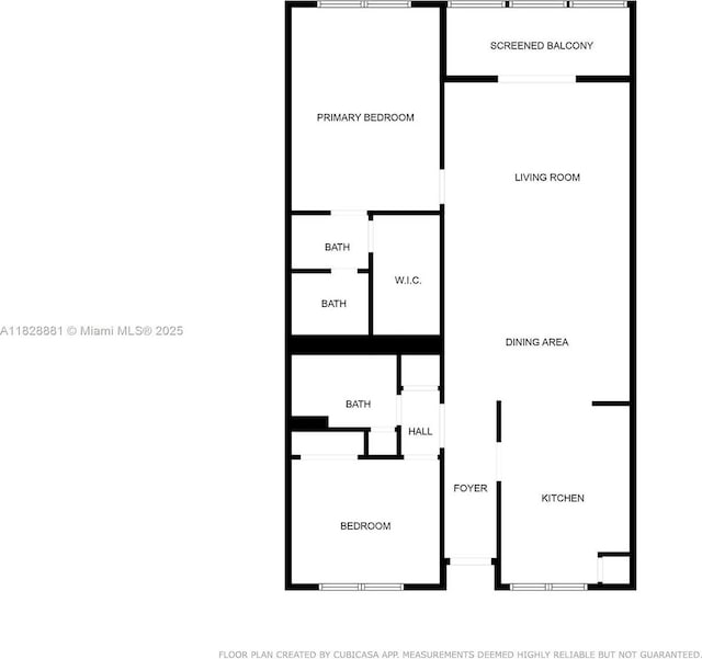 12500 SW 6th St Unit 206N, Pembroke Pines, FL 33027 - view of floor plan / room layout