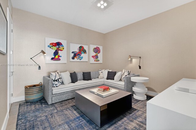 10203 Collins Ave Unit 1003, Bal Harbour, FL 33154 - living area with baseboards