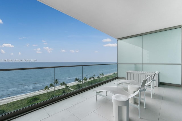 10203 Collins Ave Unit 1003, Bal Harbour, FL 33154 - balcony with a water view