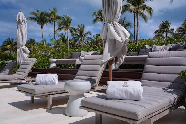 10203 Collins Ave Unit 1003, Bal Harbour, FL 33154 - view of patio
