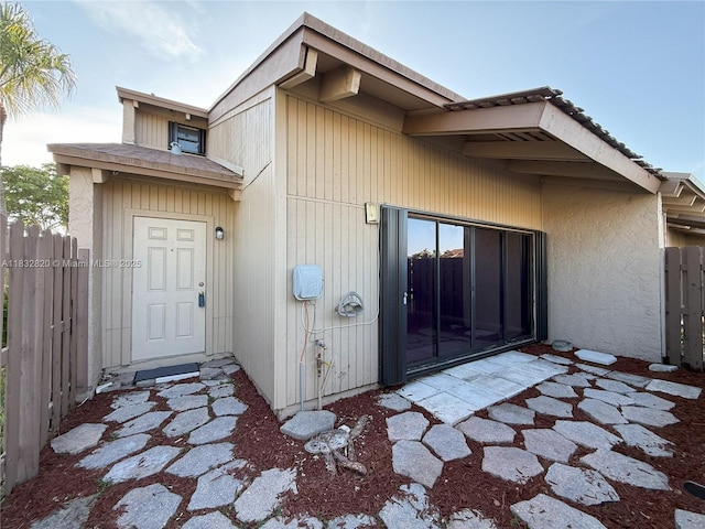 1965 SW 81st Way, Davie, FL 33324 - entrance to property featuring stucco siding