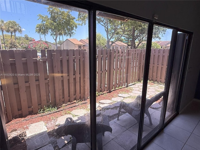 1965 SW 81st Way, Davie, FL 33324 - doorway with tile patterned floors