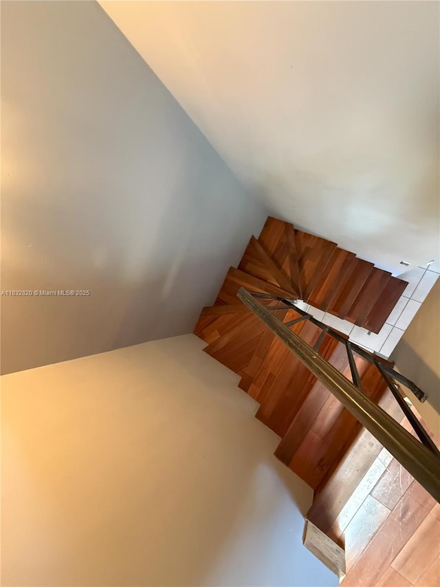1965 SW 81st Way, Davie, FL 33324 - staircase with lofted ceiling