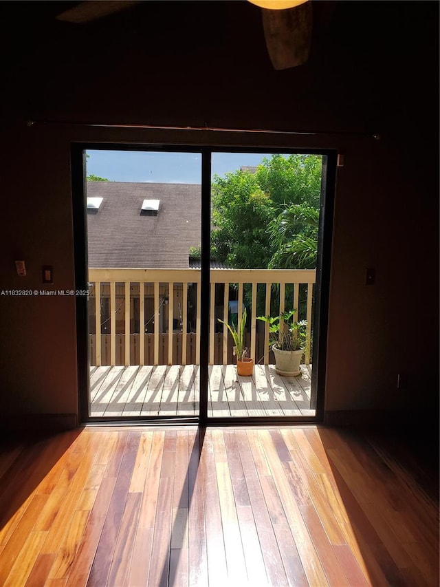 1965 SW 81st Way, Davie, FL 33324 - unfurnished room with wood finished floors