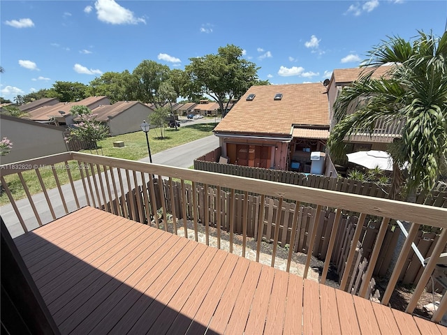 1965 SW 81st Way, Davie, FL 33324 - deck featuring a residential view