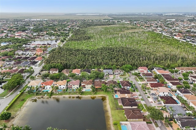 14842 SW 22nd Ter, Miami, FL 33185 - aerial view of property and surrounding area with nearby suburban area