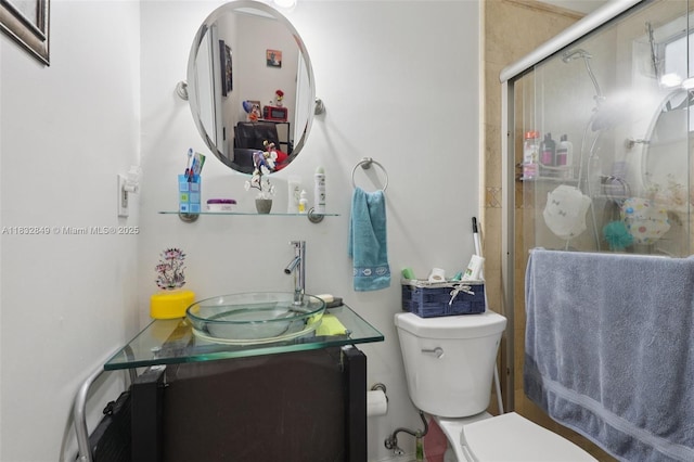 14842 SW 22nd Ter, Miami, FL 33185 - bathroom featuring a stall shower and vanity