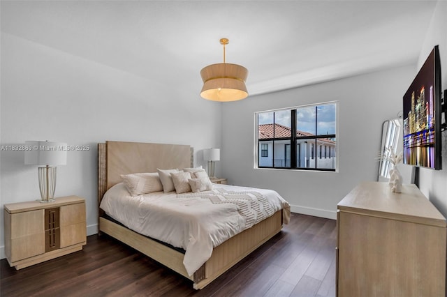 1005 NW 100th Ave, Miami, FL 33172 - bedroom with dark wood finished floors and baseboards
