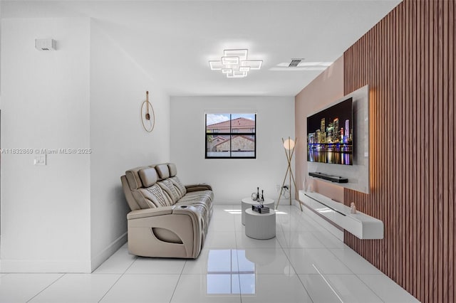 1005 NW 100th Ave, Miami, FL 33172 - living area with tile patterned flooring and baseboards