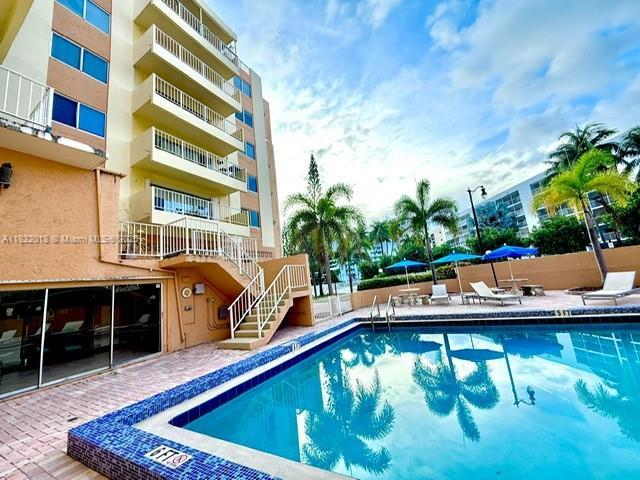 200 178th Dr Unit 409, Sunny Isles Beach, FL 33160 - community pool with stairway