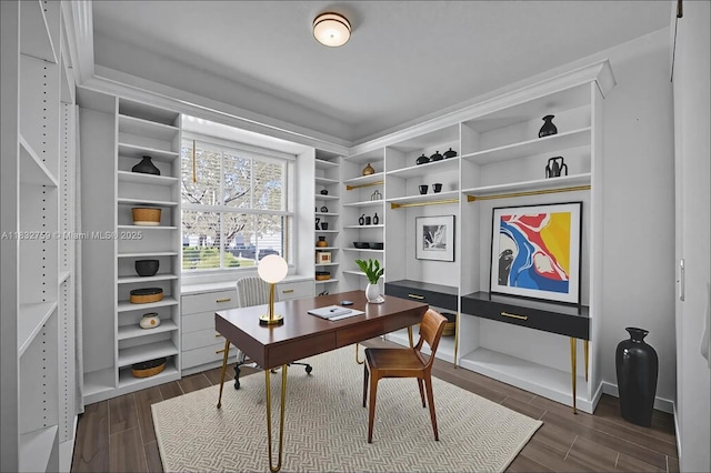 14549 Bretton Woods Trce, Delray Beach, FL 33446 - home office with wood finish floors