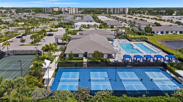 14549 Bretton Woods Trce, Delray Beach, FL 33446 - aerial view of a pool area
