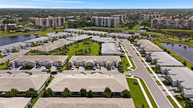 14549 Bretton Woods Trce, Delray Beach, FL 33446 - aerial perspective of suburban area with a large body of water