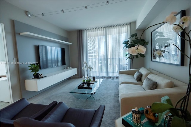 45 SW 9th St Unit 1705, Miami, FL 33130 - view of living room