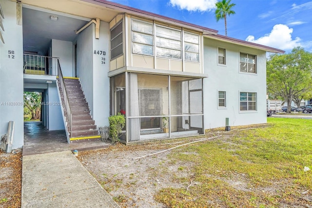 470 N Laurel Dr Unit 3A, Margate, FL 33063 - view of property featuring stairway