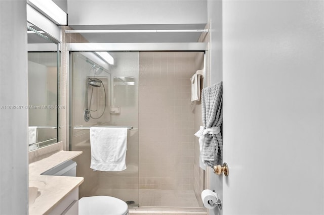 631 SW 113th Ave, Pembroke Pines, FL 33025 - bathroom with vanity and a stall shower