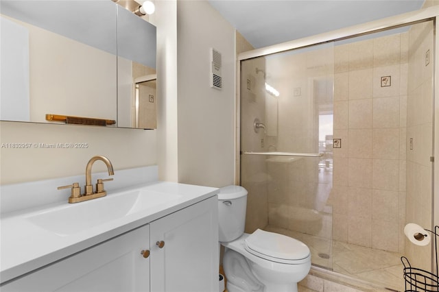 2500 NE 135th St Unit C711, North Miami, FL 33181 - bathroom featuring vanity and a stall shower