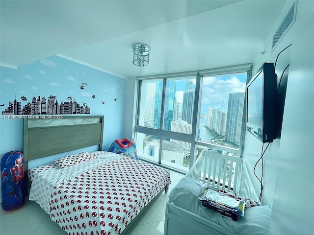 350 S Miami Ave Unit 3602, Miami, FL 33130 - bedroom featuring tile patterned floors