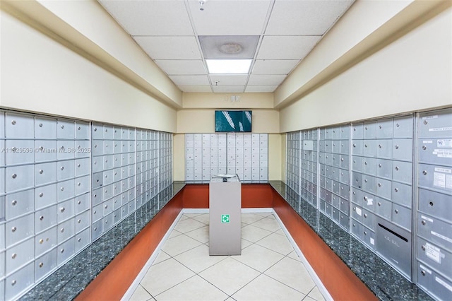 555 NE 15th St Unit 15B, Miami, FL 33132 - view of home's community featuring mail area and a paneled ceiling