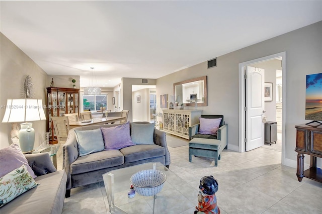 800 SW 125th Way Unit 405O, Pembroke Pines, FL 33027 - living room with light tile patterned flooring and baseboards