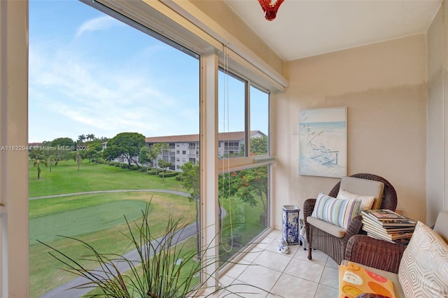 800 SW 125th Way Unit 405O, Pembroke Pines, FL 33027 - sunroom / solarium with view of golf course