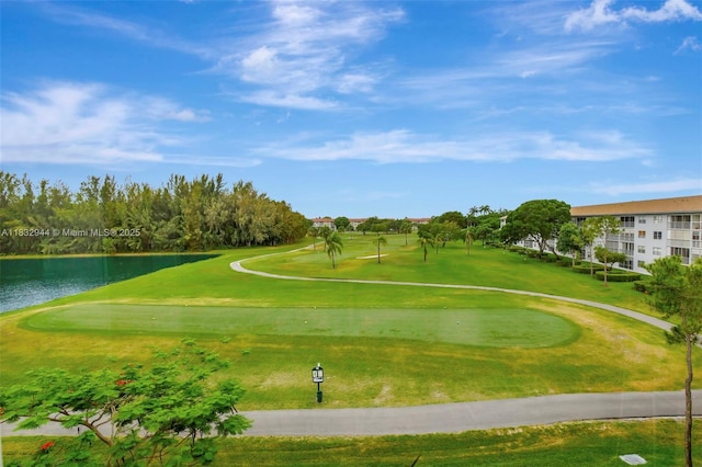 800 SW 125th Way Unit 405O, Pembroke Pines, FL 33027 - surrounding community featuring a water view, golf course view, and a yard