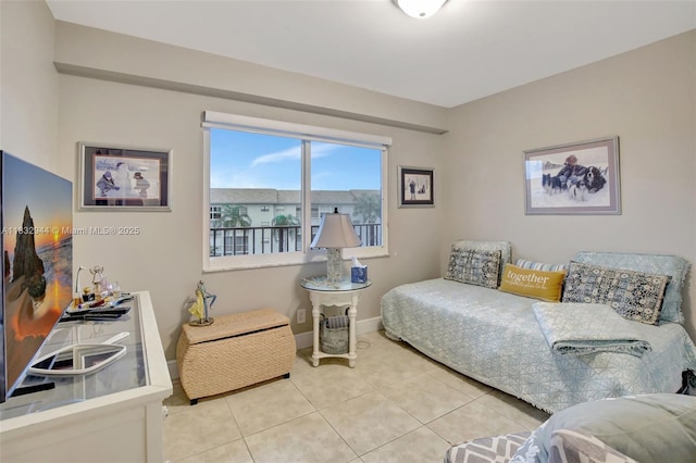 800 SW 125th Way Unit 405O, Pembroke Pines, FL 33027 - bedroom with light tile patterned floors and baseboards
