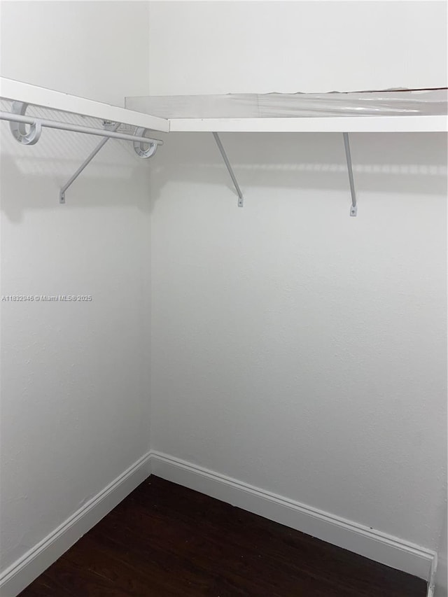 15661 SW 104th Ter Unit 3112, Miami, FL 33196 - spacious closet featuring dark wood-style flooring
