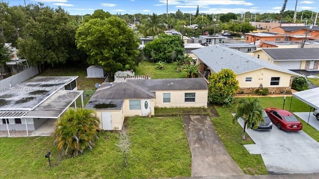 519 N 60th Way, Hollywood, FL 33024 - aerial perspective of suburban area