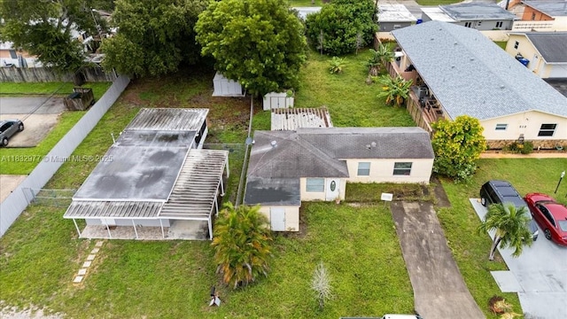 519 N 60th Way, Hollywood, FL 33024 - view from above of property