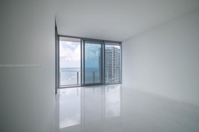 300 Biscayne Blvd Way Unit 4603, Miami, FL 33131 - spare room featuring floor to ceiling windows