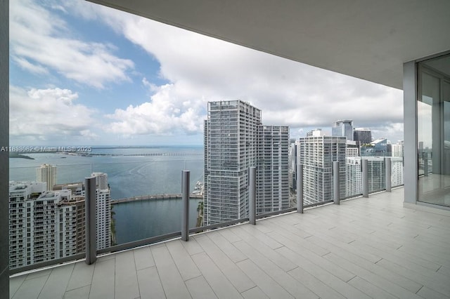 300 Biscayne Blvd Way Unit 4603, Miami, FL 33131 - balcony with a water view and a city view
