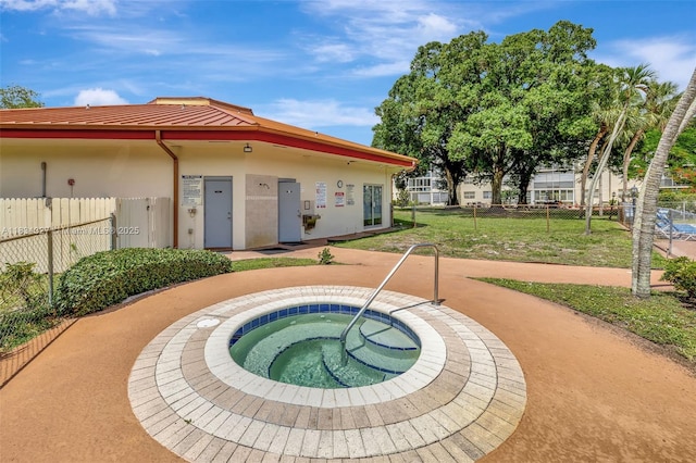 3070 NW 48th Ter Unit 415, Lauderdale Lakes, FL 33313 - view of swimming pool with a community hot tub