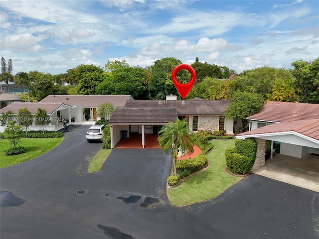 8445 SW 80th Pl, Miami, FL 33143 - single story home with driveway and a front yard
